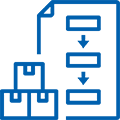 Provide a complete set of order process reports and photos