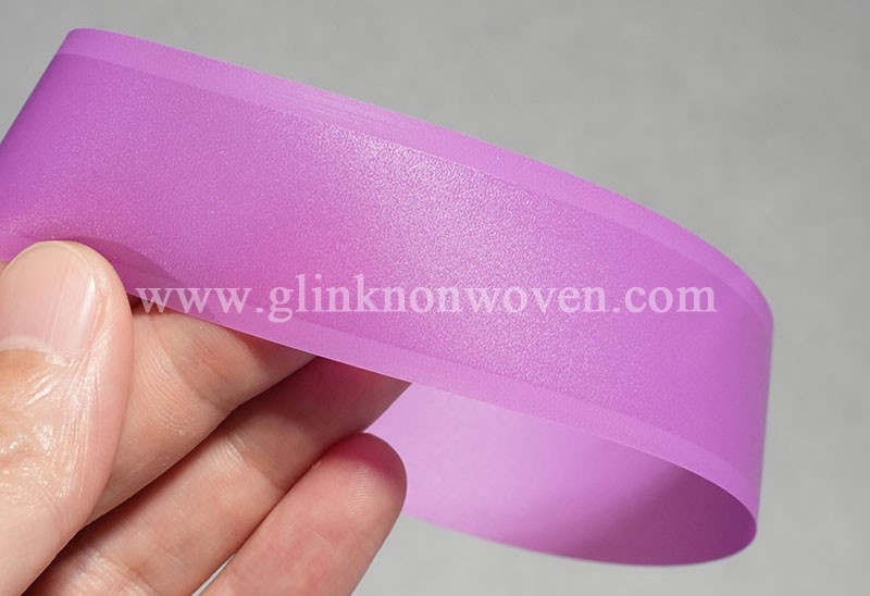 Are easy tape for sanitary napkins dispensable in production?