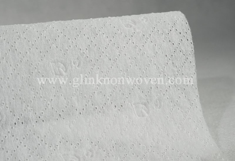 embossing hot air nonwoven