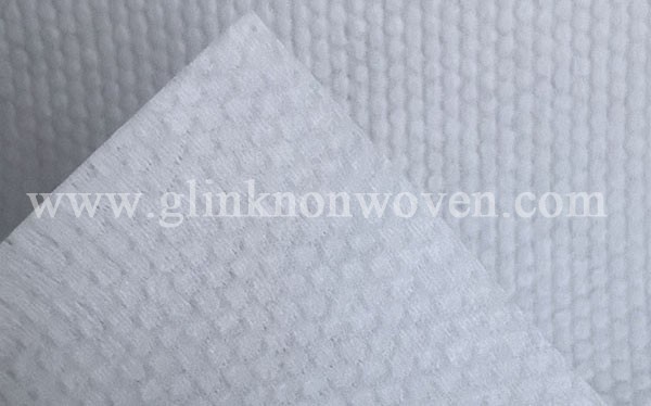 embossed spunlace nonwoven